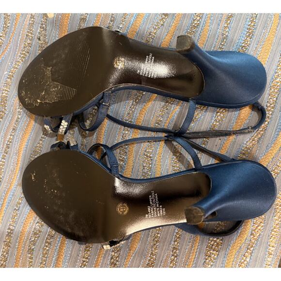 Jacqueline Ferrar Bejeweled Slingback Heels - Size 7M - Picture 9 of 10